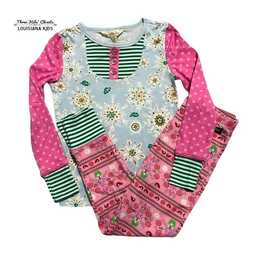Matilda Jane 6Y Make Believe Saturday Mornings Pajamas Set